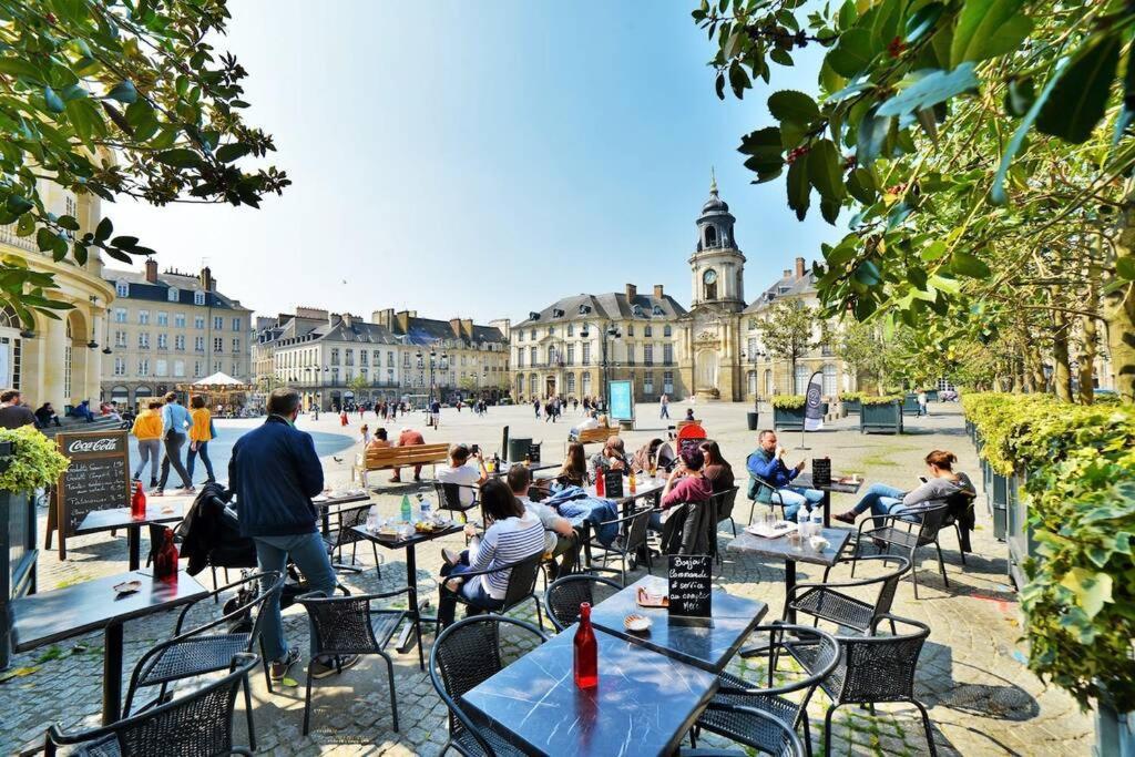 Appartement une chambre Rennes Extérieur photo